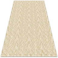 Dywany - Wewnętrzny dywan winylowy Deseń tkaniny 120x180 cm - miniaturka - grafika 1