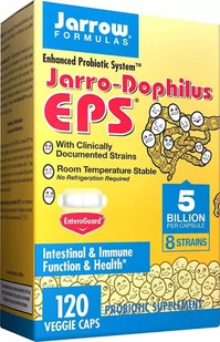 Jarrow Formulas Probiotyk Jarro-Dophilus EPS (120 kaps.) - Układ pokarmowy - miniaturka - grafika 1