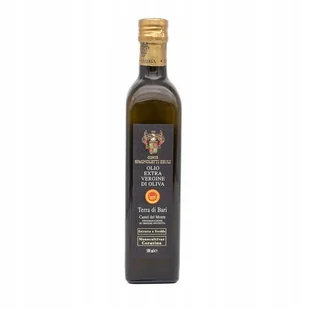Włoska Oliwa Extra Vergine DOP 500ml - Spagnoletti włoska Terra di Bari - Zdrowa żywność - miniaturka - grafika 1