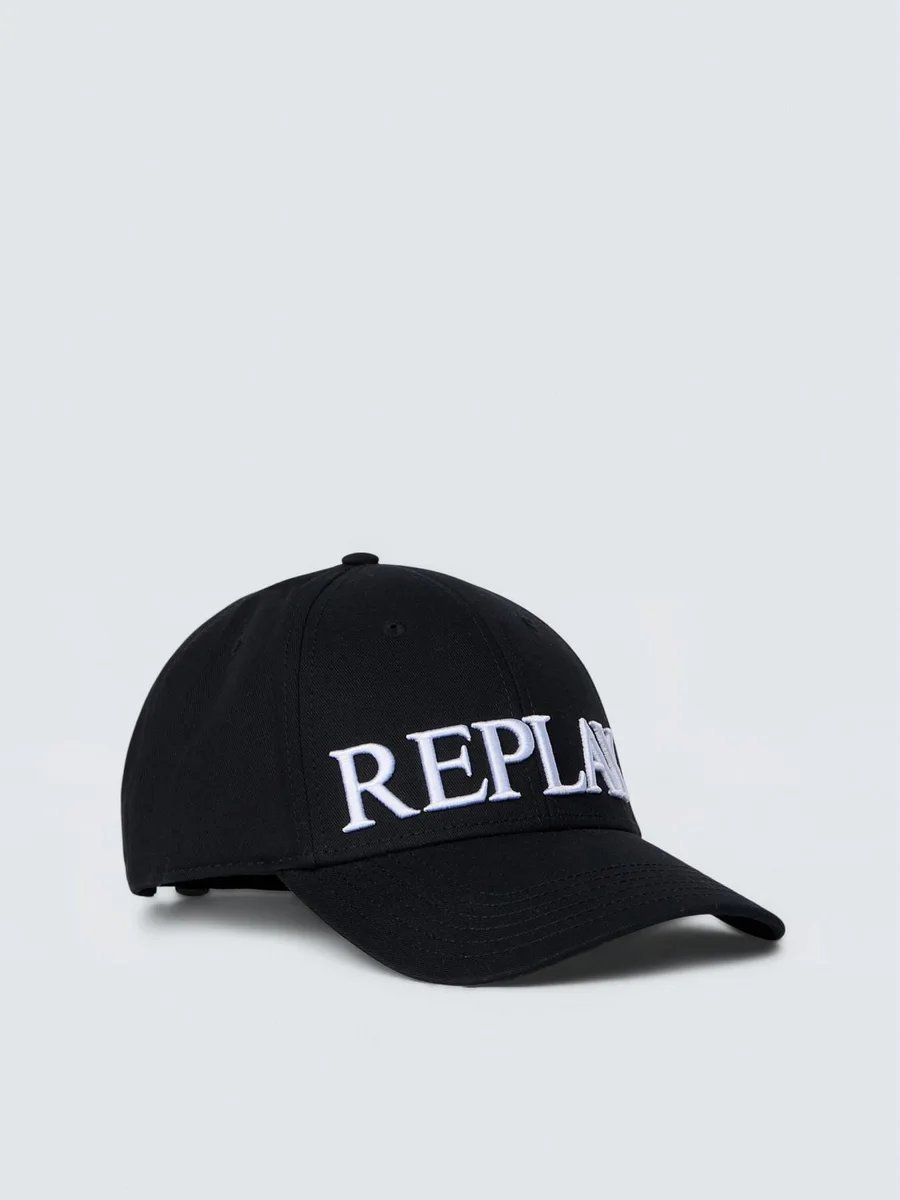 Czapka unisex replay cappello ax4308.a0113.001 098 czarny