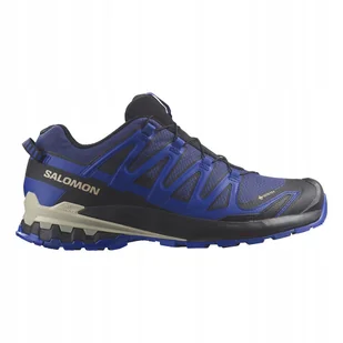 Buty Salomon Xa Pro 3D V9 Gtx Blue Print Niebieski 45 1/3 - Buty sportowe męskie - miniaturka - grafika 1