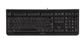 Klawiatury - CHERRY KC 1000 USB AZERTY Belgijski Czarny JK-0800BE-2 - miniaturka - grafika 1