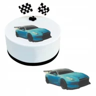 Dodatki do ciast w proszku - Figurki cukrowe figurka ozdoby dekoracja na tort samochód auto urodziny - miniaturka - grafika 1