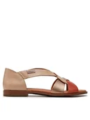 Sandały damskie - Pikolinos Sandały Algar W0X-0812CPC1 Beżowy - miniaturka - grafika 1