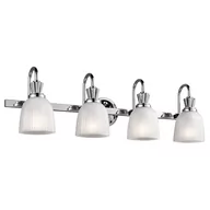 Lampy ścienne - Cora KICHLER Kinkiet LED IP44 4pł KL/CORA4 BATH KICHLER ELSKL/CORA4 BATH - miniaturka - grafika 1