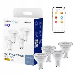 Yeelight Yeelight W1 GU10 kolor 4szt - Systemy inteligentnych domów - miniaturka - grafika 1
