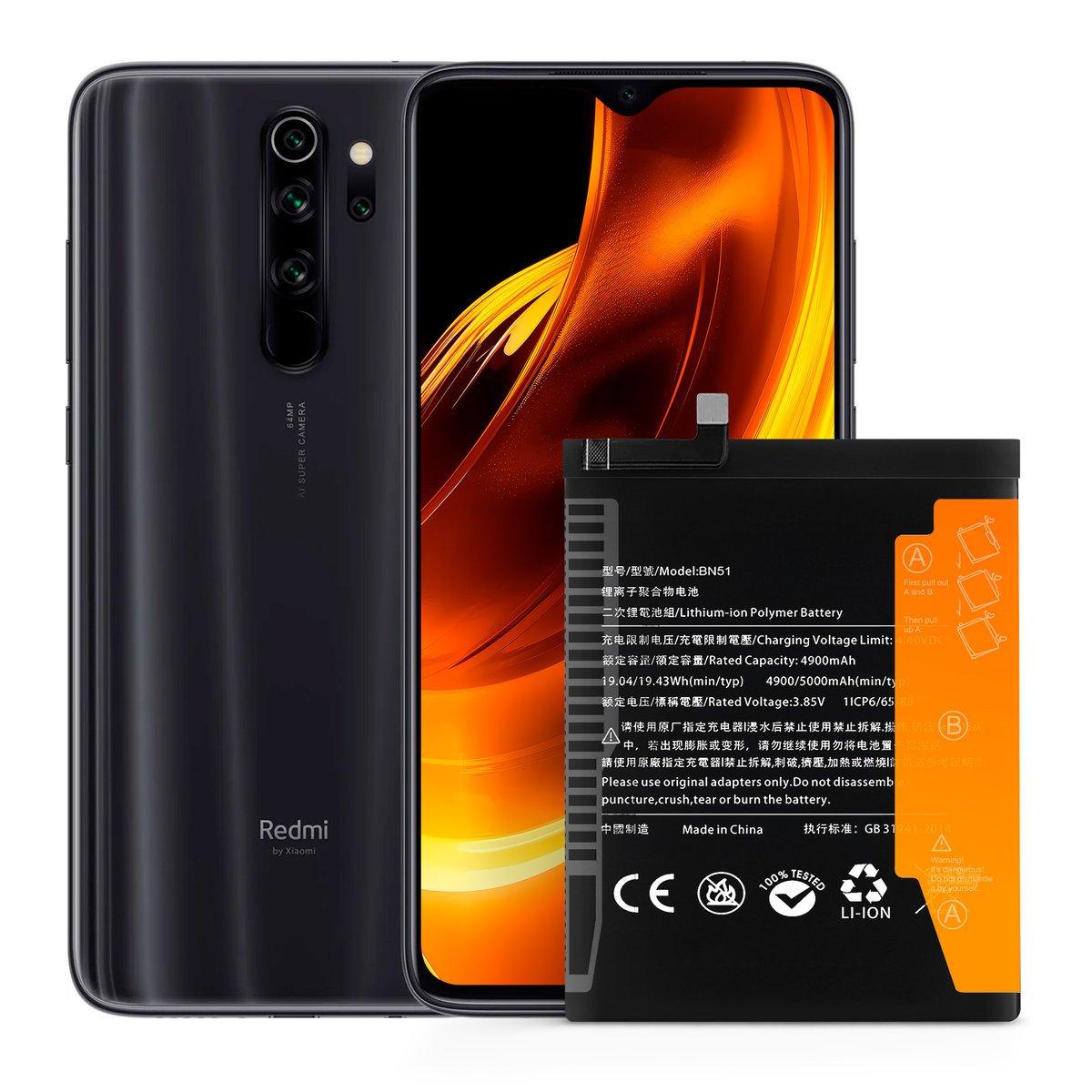 Bateria BN51 Xiaomi Redmi 8 / Redmi 8A Oryginalna Jakość