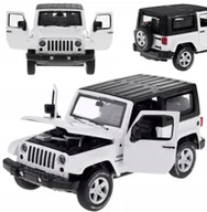 Samochody i pojazdy dla dzieci - Autko Sportowe Suv Samochód Auto Jeep Wrangler Światło Dźwięk Metalowe 1:32 - miniaturka - grafika 1