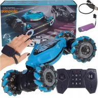 Zabawki zdalnie sterowane - AUTO SAMOCHÓD ZDALNIE STEROWANY RC DŹWIĘK ŚWIATŁA ZESTAW KONTROLER NA DŁOŃ - miniaturka - grafika 1