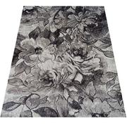 Dywany - Brązowy nowoczesny dywan w kwiaty - Dimate 3X - Profeos - miniaturka - grafika 1