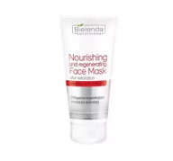 Maseczki do twarzy - Bielenda Professional Nourishing And Regenerating Face Mask After Exfoliation odżywczo-regenerująca maska do twarzy 175ml - miniaturka - grafika 1