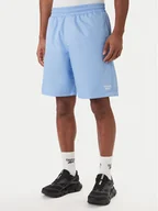 Spodenki męskie - Reebok Szorty sportowe Brennan RK25563CCM Błękitny Regular Fit - miniaturka - grafika 1