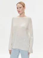 Swetry damskie - Tommy Hilfiger Sweter WW0WW39890 Écru Relaxed Fit - miniaturka - grafika 1