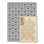 Szablony malarskie - szablon malarski wielokrotny powtarzalny // ART DECO SQUARE PALM - miniaturka - grafika 1