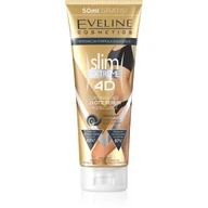 Balsamy i kremy do ciała - Eveline Slim Extreme 4D Złote serum wyszczuplająco-modelujące 200 ml + 50 ml - miniaturka - grafika 1