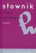 Filologia i językoznawstwo - Słownik nazw własnych - miniaturka - grafika 1