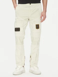 Aeronautica Militare Spodnie materiałowe 251PA1387CT1493 Beżowy Regular Fit - Spodnie męskie - miniaturka - grafika 1