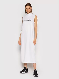 Sukienki - Nike Sukienka codzienna Sportswear CZ8282 Biały Standard Fit - grafika 1
