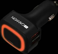Adaptery i przejściówki - Canyon PAWER ADAPTERS IN CAR 4 USB WHITE (CN_CNE-CCA05B) - miniaturka - grafika 1