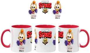 Kitboxer Kubek Ceramiczny Prezent Tasse Mug Mug Brawl Stars Battle Arena Kit, Czerwony 330 ml - Kubki - miniaturka - grafika 1