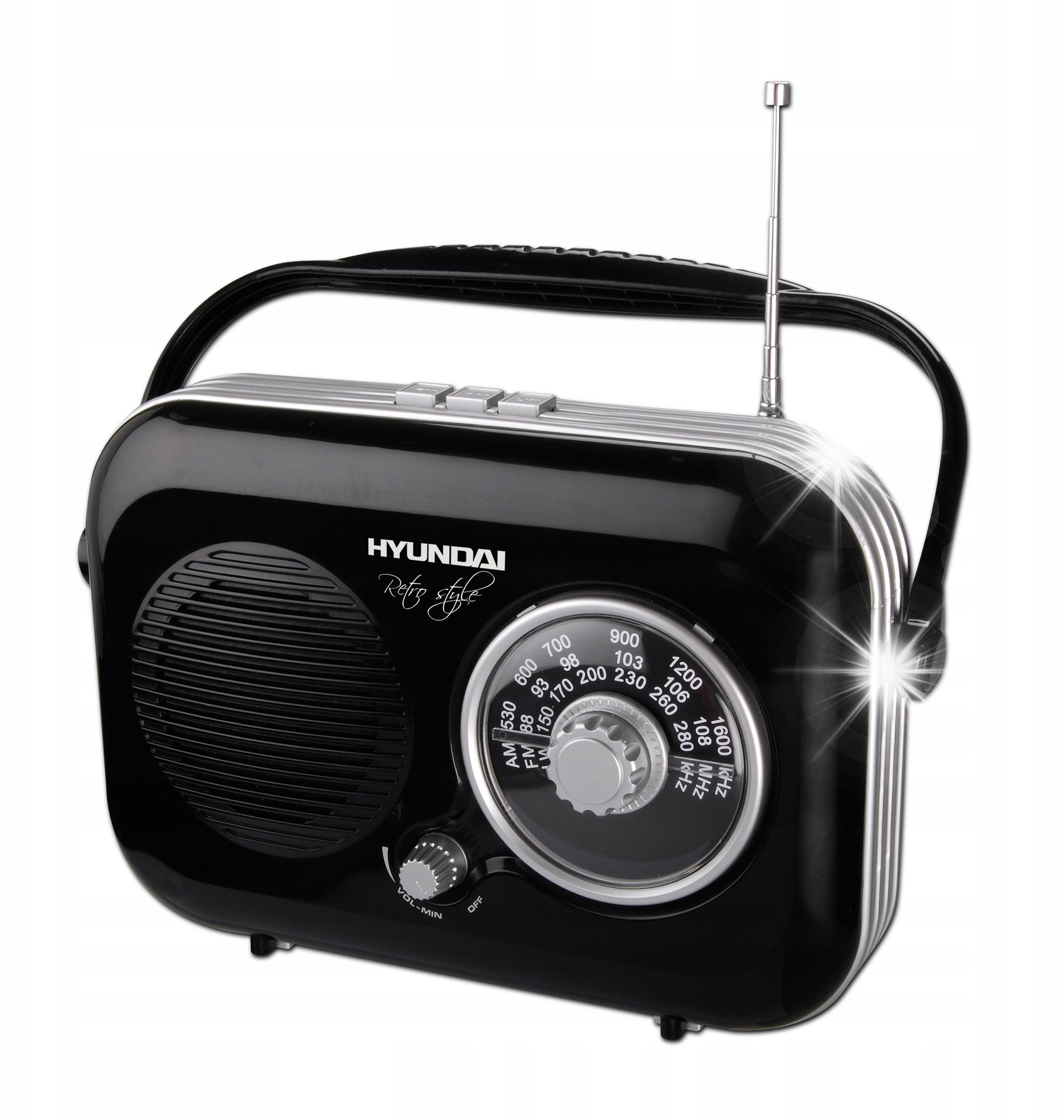 HYUNDAI PR 100 Retro FM/AM z wejściem AUX