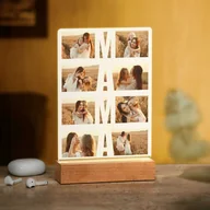 Ramki na zdjęcia - Lampka ramka L z wydrukiem na szkle akrylowym i podświetleniem LED - miniaturka - grafika 1