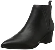 Kozaki damskie - Guess Safarri damskie kozaki z krótką cholewką, czarny - czarny Nero - 40 EU - miniaturka - grafika 1