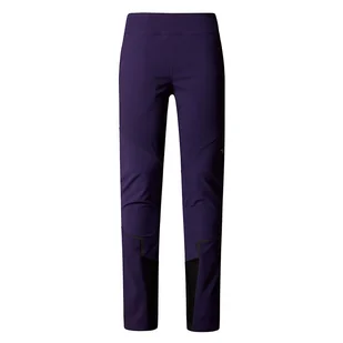Spodnie The North Face Down Turn 0A897W1JI1 - fioletowe - Spodnie sportowe damskie - miniaturka - grafika 1