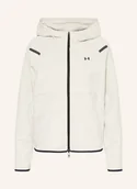 Bluzy damskie - Under Armour Bluza Ua Unstoppable beige - UNDER ARMOUR - miniaturka - grafika 1
