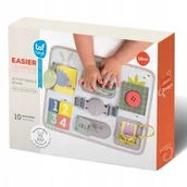 Zabawki interaktywne dla dzieci - ﻿TAF TOYS Tablica aktywności manipulacyjna Urban Garden - miniaturka - grafika 1