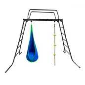 Place zabaw - Plac zabaw do ogrodu M-Bars Kids kokon huśtawka lina do wspinania - miniaturka - grafika 1