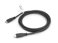 Kable komputerowe i do monitorów - Equip 128887 kabel USB USB 2.0 2 m USB C Czarny - miniaturka - grafika 1