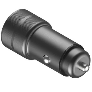 ENERGEA ład. sam. 1xUSB+1xUSB-C PD-QC 3.0 38W szary/gunmetal Alu Drive PD20+ - Ładowarki samochodowe - miniaturka - grafika 3
