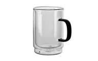 Szklanki - Zestaw  2 szklanek z podwójną ścianką 350 ml Carbon - miniaturka - grafika 1