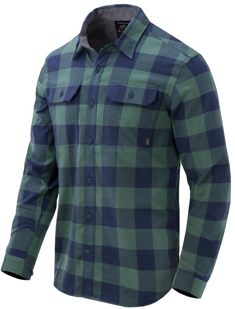 Helikon-Tex Koszula GreyMan Shirt - Moss Green Checkered