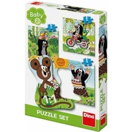 Puzzle - Dino, puzzle, puzzle, Krecik, baby, 3/4/5 el. - miniaturka - grafika 1