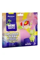 Klocki - Mini Waffle 25el Smok Diplodok i Scena Konkursu - miniaturka - grafika 1