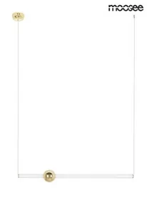 Lampa wisząca MOOSEE LIBRA 90 IN biała / złota - Lampy sufitowe - miniaturka - grafika 1