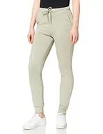 Spodnie damskie - Eight2Nine Damskie spodnie dresowe Basic ze ściągaczami, swobodne spodnie, Faded Green, M - miniaturka - grafika 1