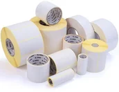 Etykiety do drukarek - Label, Paper, 40x15mm; Thermal Transfer, Z-PERFORM 1000T, Uncoated, Permanent Adhesive, 76mm Core - miniaturka - grafika 1