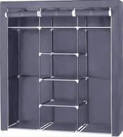 Szafy - Elior Szafa tekstylna z 9 półkami i 2 drążkami na ubrania - Eras - miniaturka - grafika 1