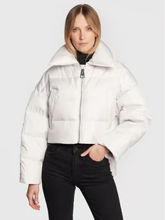 Marc O'Polo Kurtka puchowa 209 0808 70007 Szary Oversize - Kurtki damskie - miniaturka - grafika 1