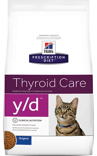 Hills Prescription Diet Y/D Feline Thyroid Care 1,5 kg