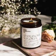 Świece - BWM Świeca sojowa Szafranowe Wzgórza 180ml - miniaturka - grafika 1