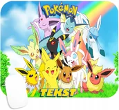 Podkładki pod mysz - PODKŁADKA POD MYSZKĘ Z NADRUKIEM STWORKI DZIECI WZORY-TEKST -20X24 - miniaturka - grafika 1