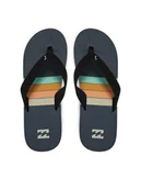 Klapki i japonki męskie - Billabong Japonki EBYL100019 Czarny - miniaturka - grafika 1