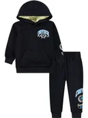 Bluzy i sweterki niemowlęce - Converse 2-częściowy zestaw w kolorze czarnym - miniaturka - grafika 1