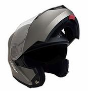 Kaski motocyklowe - Römer Helmets Flip-up kask Augsburg, matowy tytan, rozmiar S - miniaturka - grafika 1