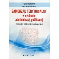 Gawłowski Robert, Machalski Paweł, Makowski Krzysz Samorząd terytorialny w systemie administracji publicznej