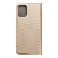 Etui i futerały do telefonów - Kabura Smart Case book do LG K52 złoty - miniaturka - grafika 1